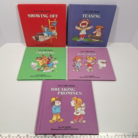 Help Me Be Good & Lets Talk About 10 Books Joy Berry Lot Grolier Some Vintage - Picture 2 of 16